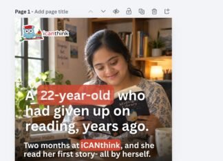 “She doesn’t like to read.”